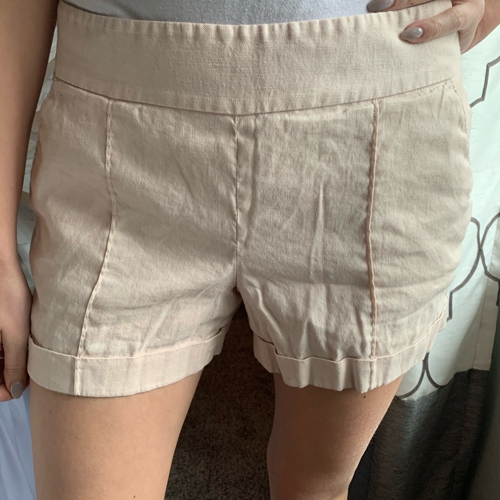 Loft light pink shorts